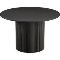 Vicco Eettafel Calero Zwart 120-200 x 60 cm Uitschuifbaar, Model 58424