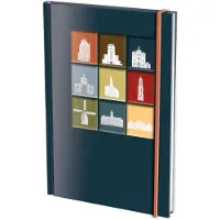 Bekking & Blitz Notitieboek A5, harde kaft: Nederland Monumentenland