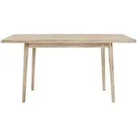 Stolab Miss Holly tafel 235x100 cm eikenhout lichte matte lak, 2 inlegbladen