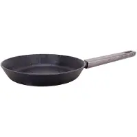 Maestro - Rock Stone MR-1204-20 - Koekenpan Ø 20 cm - Greblon C2 Antiaanbaklaag - Inductie - Soft-touch Houtlook Handvat