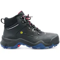 HKS Selection Werkschoen Delta 1 STP Hoog S3 ESD | Zwart/Blauw | Maat 39 - 00.162.026.39