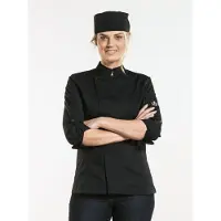 Chaud Devant Chef Jacket Lady Biker Sfx Black | Maat: M