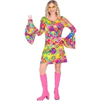 Widmann Jaren 70 jurk love&peace