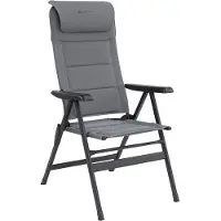 Outwell - Teton - Campingstoel 64 x 75 x 122/136 cm, grijs