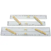 Lalizas Parallel Ruler Transparant 380 mm