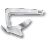 Lalizas Bruce Stainless Steel Anchor Zilver 15 kg