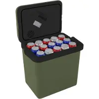 Auronic Koelbox Elektrisch 12V en 230 volt - 25L - Camping Koelkast - Auto - Koelen en Verwarmen - Frigobox - Groen