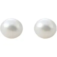 Charme Bijoux Clip oorbellen- Parel -vol kuststof -12 mm- allergievrij- geen gaatje-