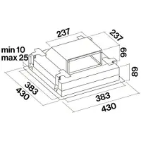 Falmec KACL.951 koolstoffilter / recirculatie filter voor afzuigkap KACL.951 | .