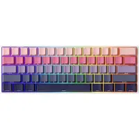 Akko MONSGEEK FUN60 Max Shine-Through Phantom Pink Hall Effect Magnetische Switch 8K Hz ARGB Draadloos Hotswap Mechanisch Gaming Toetsenbord
