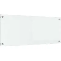 vidaXL Keukenachterwand Transparant 100 x 40 cm gehard glas