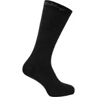 Lundhags Merino Liner Sock High, wandelsokken, zwart