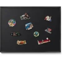 Tulup Magneetbord met Zwarte Frame - Zwart Magnetisch Bord in Verschillende Kleuren - 80 cm x 60 cm - Zwarte kleur - Memobord voor Keuken - Magnetisch Wandbord - Magnetisch Bord Kindvriendelijk