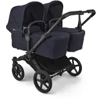 Bugaboo Donkey 6 Twin Kinderwagen - Deep Indigo Bekleding | deep indigo bekleding