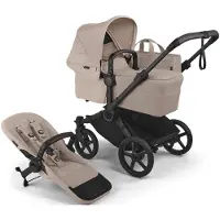 Bugaboo Donkey 6 Single Kinderwagen - Desert Taupe Bekleding | Desert Taupe bekleding