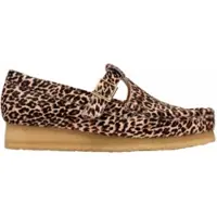 Clarks Instapper Originals Women Wallabee T Bar Leopard Print-Schoenmaat 37