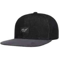 REELL Black Denim Suede Pet by