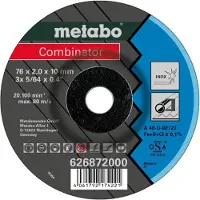 Metabo Combinator 626872000 Doorslijpschijf gebogen 76 mm 1 stuk(s) Inox