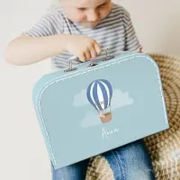Yoursurprise Kinderkoffer bedrukken - Blauw - Groot