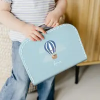 Yoursurprise Kinderkoffer bedrukken - Blauw - Middel