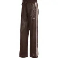 Adidas Broek 'Firebird' donkerbruin / pastelroze