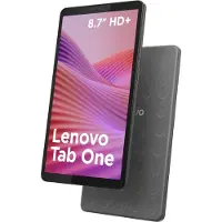 Lenovo Tab One 8.7 4GB 64GB - Luna Grey MediaTek Helio G85-processor 2,00 GHz , Android 14 of hoger, 64 GB eMMC 5.1 - ZAF00255SE