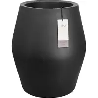 Elho June Split High 46 cm - Black - B 46 x H 53 x D 46 cm - Binnen en Buiten - 100% gerecycled kunststof
