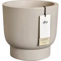 Elho Bloempot Op Voet Amber Grail Beige D 30 H 28 Cm