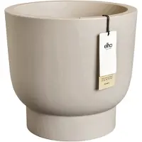 Elho Amber Grail 40 - Balanced beige - Ø38 x H 36 cm - Binnen en Buiten - 100% gerecycled kunststof