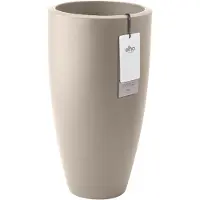 Elho Bloempot June Round Beige D 30 H 53 Cm