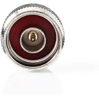 Nedis SMA-Adapter | SMA Male | N-Male | Verguld | 50 Ohm | Recht | Koper | Goud / Zilver | 2 Stuks | Doos - CSGB02970GD