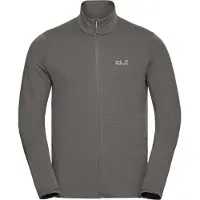 Jack Wolfskin - Litestride Fullzip - Fleecevest L, grijs