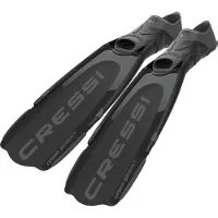 Cressi Gara Modular Sprint Freediving Fins Zwart EU 40-41