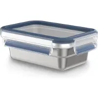 Tefal MasterSeal roestvrij staal lunchtrommel rechthoekig 0,5 L