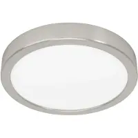 Eglo Slimme plafondlamp Fueva 6-Z, dimbaar, zwart, Woon-/ Eetkamer, Kunststof, Modern, Slimme plafondlamp
