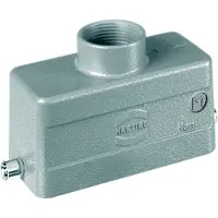 Harting Han B Kap M25 Boveninvoer Laag Profiel Bouwgrootte 16B - 19300161441