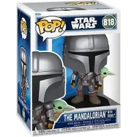 Funko POP! Pop Star Wars The Mandalorian met Grogu