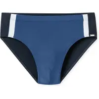 Schiesser Zwembroek ' Ocean Swim ' blauw / donkerblauw