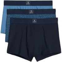 Marc O'Polo Boxershorts ' Essentials ' blauw / lichtblauw / donkerblauw