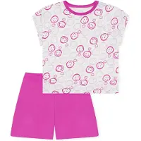Schiesser Nachtkledij ' Kids Nightwear ' pink / offwhite