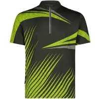 CMP - Half Zip T-Shirt - Fietsshirt 46, olijfgroen