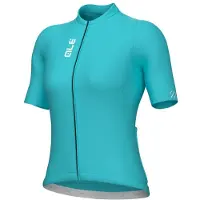ALÉ - Women's Pragma Color Block S/S Jersey - Fietsshirt 3XL, turkoois
