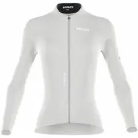 Bioracer - Epic Long Sleeve Jersey - Fietsshirt XL, wit/grijs