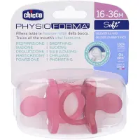 Chicco 00073086110000 fopspeen Ultra-zachte fopspeen Anatomisch Silicone Roze
