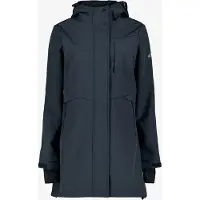 Mountain Peak dames softshell parka jas blauw maat L