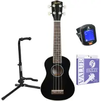 Fazley K21B-W sopraan ukelele starterset
