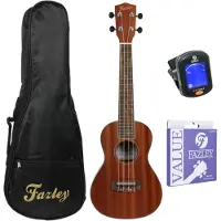 Fazley K23-W concert ukelele starterset