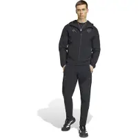 Adidas Real Madrid Tiro Travel Trainingspak Full-Zip Zwart