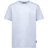 Airforce T-shirt met backprint lichtblauw Jongens Katoen Ronde hals Backprint - maat 176