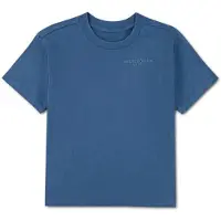 Abercrombie & Fitch jersey T-shirt blauw Effen - maat 146-152